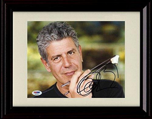 8x10 Framed Anthony Bourdain Autograph Promo Print - Celebrity Chef and Television Star Framed Print - Television FSP - Framed   