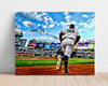 Aaron Judge Autograph Print - Running Out of Dugout - Bronx Stride