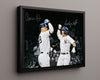Aaron Judge and Anthony Volpe Autograph Print - Pinstripe Celebration - Future Meets Captain