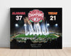 Alabama Autograph Print - 2009 BCS Champs - Longhorns Tamed College FSPrints Poster 16x20