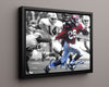 Alabama Autograph Print - Bobby Humphrey - Evading The Tackle College FSPrints Floating Canvas 16x20