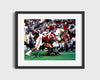 Alabama Autograph Print - Cornelius Bennett - The Sack College FSPrints Gallery Frame 16x20