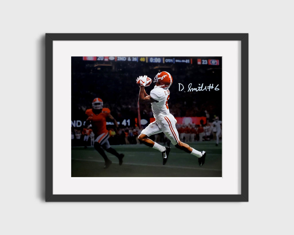 Alabama Autograph Print - DeVonta Smith 2nd & 26 - Forever Tide Hero College FSPrints Gallery Frame 16x20