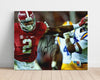 Alabama Autograph Print - Derrick Henry Stiff Arm College FSPrints Poster 16x20