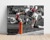 Alabama Autograph Print - Kenyan Drake Dive for Number 16 Spotlight - Reach of glory College FSPrints Poster 16x20