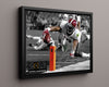 Alabama Autograph Print - Kenyan Drake Dive for Number 16 Spotlight - Reach of glory College FSPrints Floating Canvas 16x20