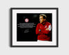 Alabama Autograph Print - Nick Saban - Champion Creed College FSPrints Gallery Frame 16x20