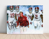 Alabama Autograph Print - Nick Saban Trophy Raise - Roll Trophy Tide College FSPrints Poster 16x20