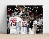 Alabama Autograph Print - Tua Tagovailoa Champions - Trophy Time College FSPrints Poster 16x20