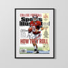 Alabama Autograph SI Print - AJ McCarron - How They Roll College FSPrints Gallery Frame 16x20