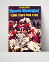 Alabama Autograph SI Print - Barry Krause - Goal Line Stand College FSPrints Poster 16x20