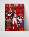 Alabama Autograph SI Print - Crimson Tide - A Special Kind of Dynasty College FSPrints Poster 16x20