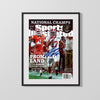 Alabama Autograph SI Print - Kenyan Drake - Promised Land - The Dynasty Rolls On College FSPrints Gallery Frame 16x20