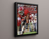Alabama Autograph SI Print - Mark Ingram Dynasty - Heisman Power College FSPrints Floating Canvas 16x20