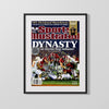 Alabama Autograph SI Print - Mark Ingram Dynasty - Heisman Power College FSPrints Gallery Frame 16x20
