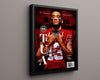 Alabama Autograph SI Print - Tua Tagovailoa Fresh Heir - Dynasty Builder College FSPrints Floating Canvas 16x20