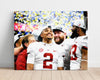 Alabama Print - Alabama - Jalen Hurts - All Smiles Looking Up - - Crimson Glory College FSPrints Poster 16x20