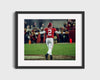 Alabama Print - Alabama - Jalen Hurts - Arms Extended - - Crimson Glory College FSPrints Gallery Frame 16x20