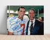 Alabama Print - Alabama - Jay Barker & Gene Stallings - Cigar Celebration - Crimson Glory College FSPrints Poster 16x20
