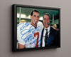 Alabama Print - Alabama - Jay Barker & Gene Stallings - Cigar Celebration - Crimson Glory College FSPrints Floating Canvas 16x20
