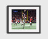Alabama Print - DeVonta Smith Title Catch - Championship Sealed College FSPrints Gallery Frame 16x20