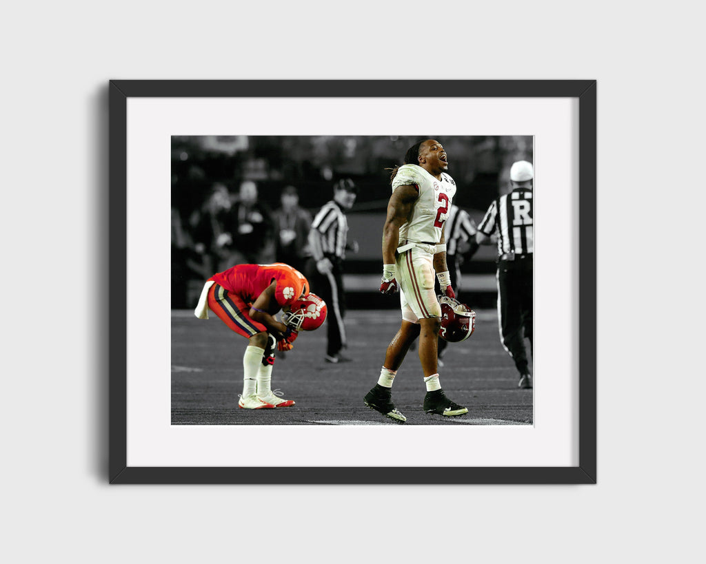 Alabama Print - Derrick Henry Celebration - Tide Power Surge College FSPrints Gallery Frame 16x20