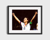 Alex Morgan - USA - Iconic Celebration Soccer FramedSportPrints Gallery Frame 16x20