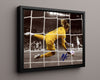 Alyssa Naeher USA Autograph Print - Penalty Save Soccer FramedSportPrints Floating Canvas 16x20