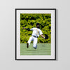 Andrew McCutchen Autograph Print - Diving Catch - Pirate Flash