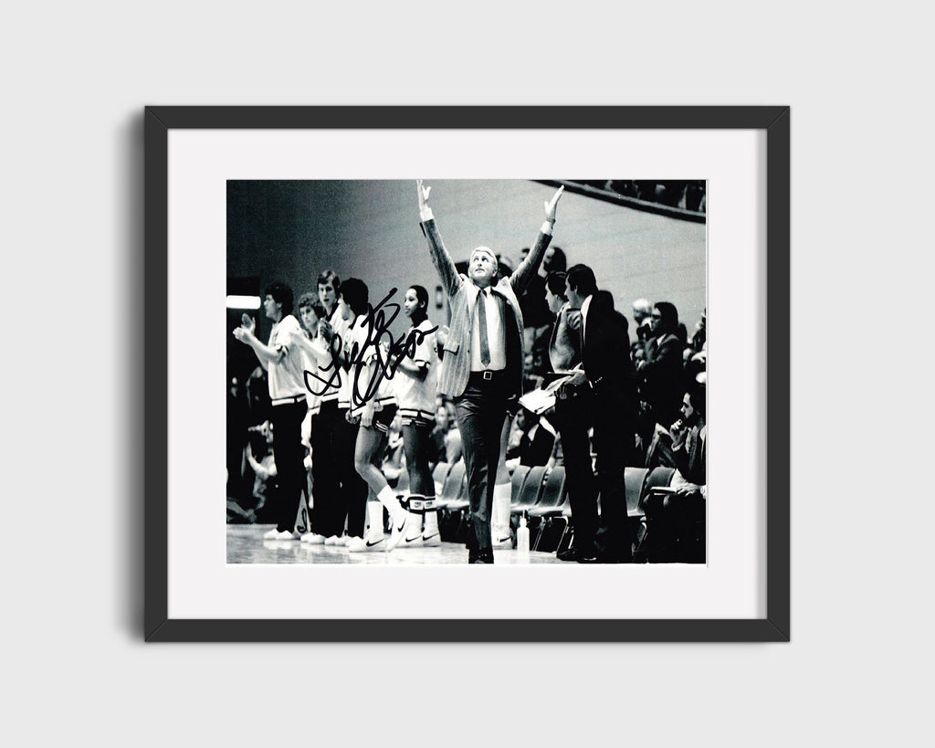 Arizona Autograph Print - Lute Olson - Desert Dynasty Coach College FSPrints Gallery Frame 16x20