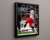 Arizona Autograph Print - Rob Gronkowski TD Run - Wildcat Spike King College FSPrints Floating Canvas 16x20