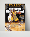 Arizona State Autograph SI Print - James Harden Double Team - Fear the Beard College FSPrints Poster 16x20