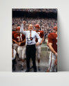 Arkansas Autograph Print - Frank Broyles - Hog Commander College FSPrints Poster 16x20