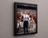 Arkansas Autograph Print - Frank Broyles - Hog Commander College FSPrints Floating Canvas 16x20