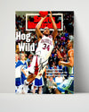 Arkansas Autograph SI Print - Corliss Williamson Hog Wild - Title Time College FSPrints Poster 16x20