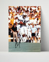 Auburn Autograph Print - Bo Jackson White Jersey - All-Time Great College FSPrints Poster 16x20