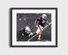 Auburn Autograph Print - Cam Newton Scramble - Title Town Run College FSPrints Gallery Frame 16x20