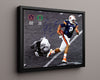Auburn Autograph Print - Cam Newton Scramble - Title Town Run College FSPrints Floating Canvas 16x20