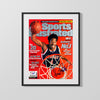 Auburn Autograph SI Print - Chris Porter High Flyer - Dunk City College FSPrints Gallery Frame 16x20