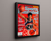 Auburn Autograph SI Print - Chris Porter High Flyer - Dunk City College FSPrints Floating Canvas 16x20