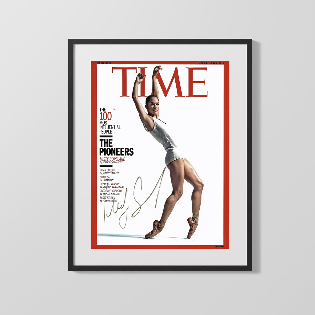 Autograph Print - Misty Copeland - Time Pioneer Sports - Others FSPrints Gallery Frame 16x20