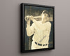 Babe Ruth Autograph Print - Batting Pose - The Bambino