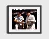 Babe Ruth and Ted Williams Autograph Print - Legends Handshake - Iconic Meeting