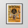 Baseball Poster - Oh You Tigers - Rag Two-Step Sheet Music Cover