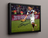 Bastian Schweinsteiger Autograph Print - Germany - World Cup Glory Soccer FramedSportPrints Floating Canvas 16x20
