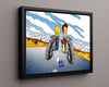 Beavis and Butthead - Desert Ride - Autograph Print Television Vintage Framed Prints Floating Canvas 16x20