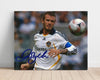 Beckham LA Galaxy Autograph Print - Hollywood Swing Soccer FramedSportPrints Poster 16x20