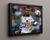 Beckham LA Galaxy Autograph Print - Hollywood Swing Soccer FramedSportPrints Floating Canvas 16x20