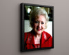 Betty White - Golden Age Icon - Autograph Print Television Vintage Framed Prints Floating Canvas 16x20