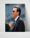 Billy Beane Autograph Print - Happy Profile - Moneyball Mind